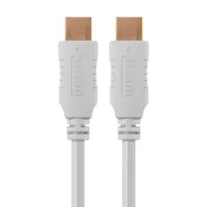 MONOPRICE 4026 HDMI Cable High Speed White 6ft. 28AWG | AE6EXM 5RFF0