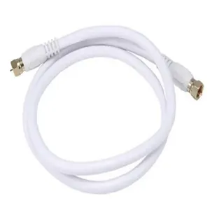 MONOPRICE 4057 Coax Cable Rg-6 F-type Connector White 3 Feet | AE6FBC 5RGN6