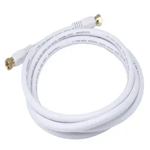 MONOPRICE 4058 Coax Cable Rg-6 F-type Connector White 6 Feet | AE6FBE 5RGN8