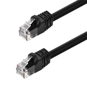 MONOPRICE 4993 Patch Cord Cat5e 30ft Black | AE6YMD 5VZD6