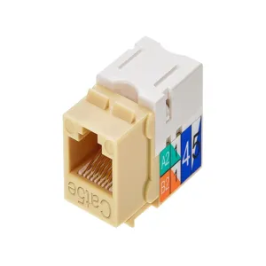 MONOPRICE 5373 Datacom Jack Cat5 Punch Down Beige | AA6DHB 13U623