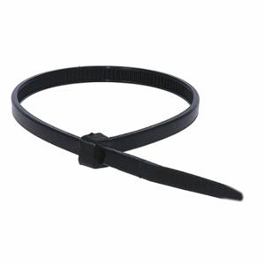 MONOPRICE 5761 Cable Tie, 8 Inch Nominal Length, Black, Intermediate, 40 lb Tensile Strength, 100 Pack | CT3UHL 63XV46