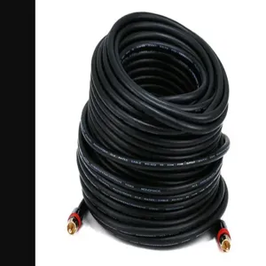 MONOPRICE 5872 Audio/Visual Cable RCA Coax M/M CL2 rated 100 feet | AA6TVB 14X058