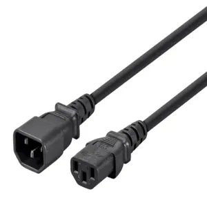 MONOPRICE 6329 Power Cord 3ft 18/3 10a Sjt Black | AE7ENJ 5XFT0