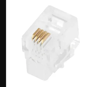 MONOPRICE 7268 Plug Modular Rj11 6p4c Stranded - Pack Of 50 | AA6DJN 13U657