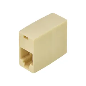 MONOPRICE 7280 RJ45 8P8C Straight Inline Coupler Beige | AA6NEB 14J352