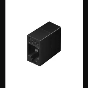 MONOPRICE 7283 Cat5e Inline Coupler Black | AA6NED 14J355