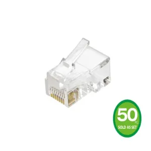 MONOPRICE 7322 Plug Modular Rj45 8p8c Stranded - Pack Of 50 | AA6DJM 13U656