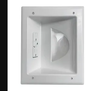 MONOPRICE 8476 Wall Plate W Surge Suppressor | AC7ERW 38F867