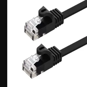 MONOPRICE 9546 Ethernet Cable Cat5e 2 Feet Black 24 Awg | AC7EUR 38F929