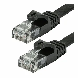 MONOPRICE 9556 Ethernet Cable Cat5e 75 Feet Black 24 Awg | AC7EVC 38F939