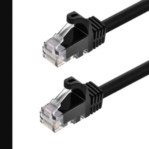 MONOPRICE 9787 Ethernet Cable Cat6 30 feet Black 24AWG | AC7EYA 38G007