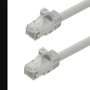 MONOPRICE 9800 Ethernet Cable Cat6 14 feet Gray 24AWG | AC7EXK 38F992