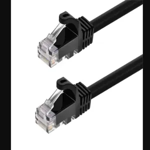 MONOPRICE 9805 Ethernet Cable Cat6 5 feet Black 24AWG | AC7EWH 38F967