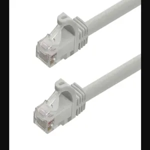 MONOPRICE 9807 Ethernet Cable Cat6 5 feet Gray 24AWG | AC7EWK 38F969