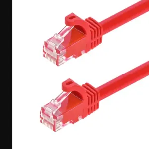 MONOPRICE 9816 Ethernet Cable Cat6 0.5 feet Red 24AWG | AC7EVH 38F944