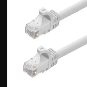 MONOPRICE 9818 Ethernet Cable Cat6 50 feet White 24AWG | AC7EYE 38G011