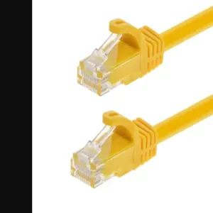 MONOPRICE 9838 Ethernet Cable Cat6 7 feet Yellow 24AWG | AC7EWX 38F980