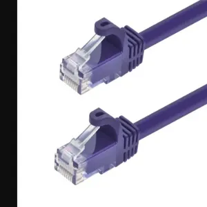 MONOPRICE 9845 Ethernet Cable Cat6 10 feet Purple 24AWG | AC7EXE 38F987