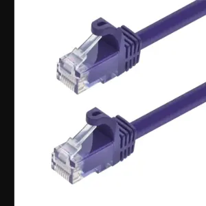 MONOPRICE 9855 Ethernet Cable Cat6 25 feet Purple 24AWG | AC7EXZ 38G006