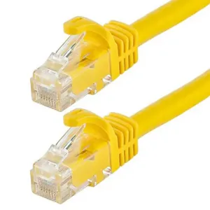 MONOPRICE 9857 Ethernet Cable Cat6 50 feet Yellow 24AWG | AC7EYK 38G016