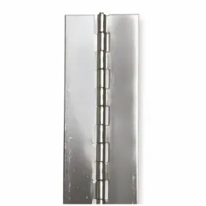 MONROE PMP CS43510696 Continuous Hinge, Stainless Steel, 0.035 Inch Door Leaf Thick, 1/4 Inch Overall Knuckle Ht | CT3UHZ 5MVX0