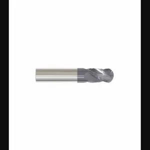 MONSTER 258-250753 Ball End Mill, 1/4 Inch Size, Carbide, AlTiN, Non-Coolant Through | CF2PUR 55HK92