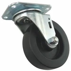 MONSTER 426A81 Swivel Plate Caster, Polyolefin, 195 lb Capacity, 4 Inch Wheel Dia. | CH6TJB