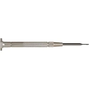 MOODY TOOL 51-1526 Mini Slotted Screwdriver, Steel Handle, 0.080 Size | AP3BYW