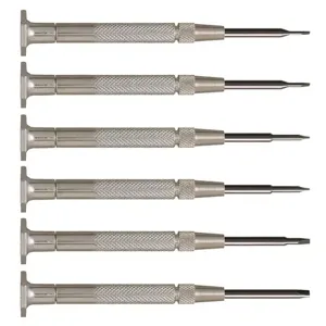 MOODY TOOL 57-0116 Slotted Screwdriver Set, 6 Pc. Steel Handle, 6 Complete Drivers | CE2GMK