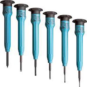 MOODY TOOL 57-0316 Slotted Screwdriver Set, 6 Pc. Fixed Esd-Safe, 6 Complete Drivers | CE2GML