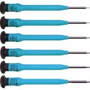 MOODY TOOL 57-0359 Hex Driver Set, 6 Pc. Fixed Esd-Safe Metric, 6 Complete Drivers | CE2GMN