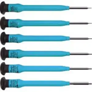 MOODY TOOL 57-0359 Hex Driver Set, 6 Pc. Fixed Esd-Safe Metric, 6 Complete Drivers | CE2GMN