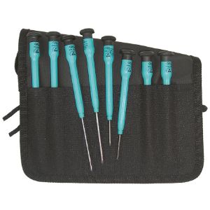 MOODY TOOL 57-0635 Esd Screwdriver Set, 8 Pc. Slot/Phil Combo Set, With Fixed Handles | CE2GMV