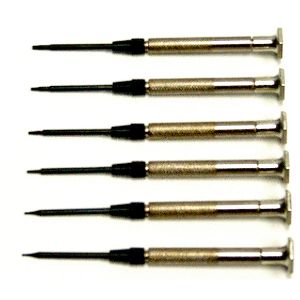 MOODY TOOL 58-0148 Esd Screwdriver Set, 6 Pc. Steel Handle Star Driver Set, 6 Complete Drivers | CE2GNH