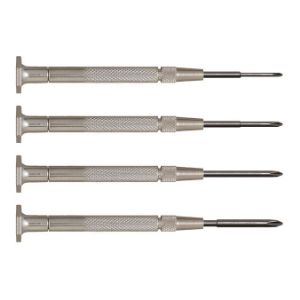 MOODY TOOL 58-0238 Esd Screwdriver Set, 4 Pc. Phillips With Steel Handles, 4 Complete Drivers | CE2GPN