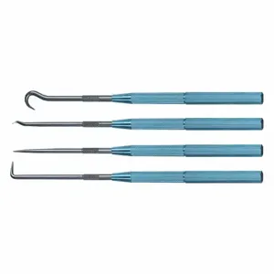 MOODY TOOL 58-0225 Scriber/Pick Set, 4 Pieces | AP3BZR