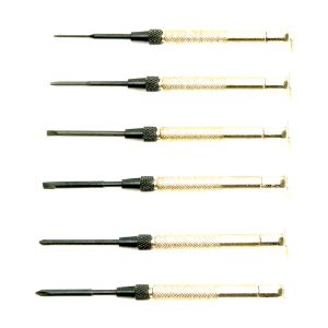 MOODY TOOL 58-0248 Esd Screwdriver Set, 6 Pc. Slot/Phillips With Steel Handles, 6 Complete Drivers | CE2GPQ
