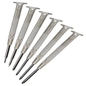 MOODY TOOL 58-0257 Screwdriver Set, 6 Pc. Slot/Cross Point, 6 Complete Drivers | CE2GPT