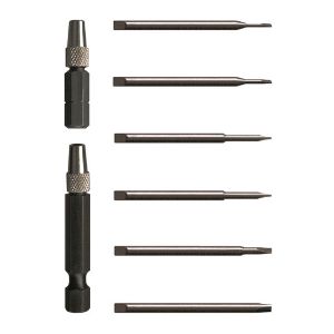 MOODY TOOL 58-0265 Adapter Set, 6 Blades And 2 Adapters | CE2GQA