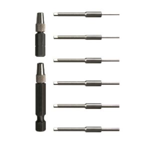 MOODY TOOL 58-0267 Adapter Set, 6 Blades And 2 Adapters | CE2GQC