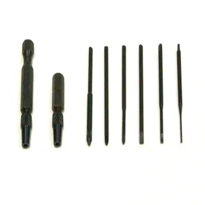 MOODY TOOL 58-0272 Adapter Set, 5 Screwdriver Blades And 2 Adapters | CE2GQE