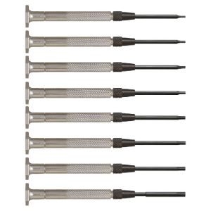MOODY TOOL 58-0276 Esd Screwdriver Set, 8 Pc. Steel Handle Star Driver Set, 8 Complete Drivers | CE2GQG