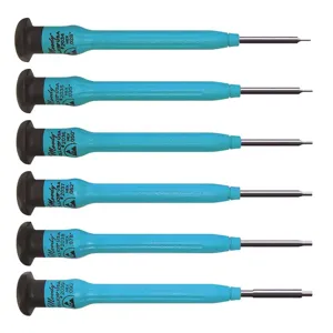 MOODY TOOL 58-0349 Hex Driver Set, 6 Pc. Fixed Esd-Safe, 6 Complete Drivers | CE2GQU