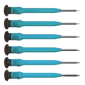 MOODY TOOL 58-0359 Hex Driver Set, 6 Pc. Fixed Esd-Safe Metric, 6 Complete Drivers | CE2GQX