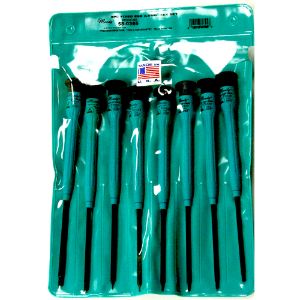 MOODY TOOL 58-0395 Esd Screwdriver Set, 8 Pc. Fixed Hex Set, 8 Complete Drivers | CE2GRA