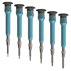 MOODY TOOL 58-0516 Slotted Screwdriver Set, 6 Pc. Interchangeable Esd-Safe Handle, 6 Complete Drivers | CE2GRR