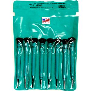 MOODY TOOL 58-0660 Esd Screwdriver Set, 8 Pc. Slot/Phil Combo, Eight 2-In-1 Drivers | CE2GTL
