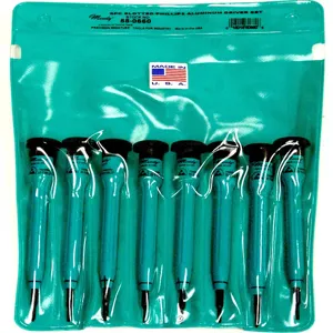 MOODY TOOL 58-0660 Esd Screwdriver Set, 8 Pc. Slot/Phil Combo, Eight 2-In-1 Drivers | CE2GTL