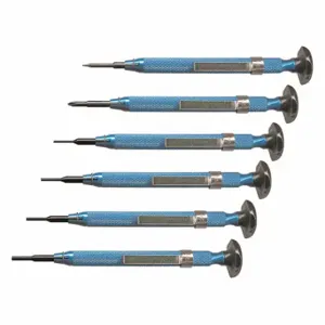 MOODY TOOL 58-0670 Screwdriver Set, 6 Pc. Slot/Phil/Screw Combo Reversible | CE2GTM